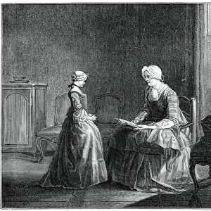 The Good Education, 1753, (1885). Artist: Jacques Philippe Le Bas