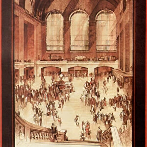 Grand Central Terminal, New York, 1927. Artist: Horter, Earl (1881-1940)