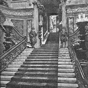 Grand Staircase, Buckingham Palace, 1890