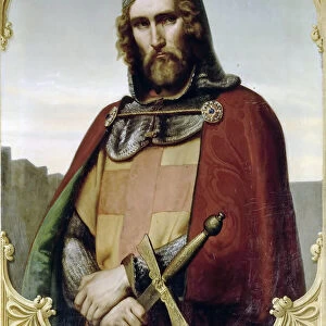 Guy of Lusignan, King of Jerusalem and Cyprus. Artist: Picot, Francois-Edouard (1786-1868)