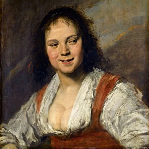 Gypsy Girl (La Bohemienne). Artist: Hals, Frans I (1581-1666)