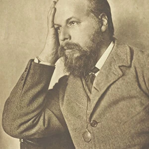 Hallam, Lord Tennyson, c. 1893. Creator: Henry Herschel Hay Cameron