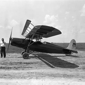 Hartley Soule with Fairchild 22, Langley Field, Virginia, USA, April 25, 1932