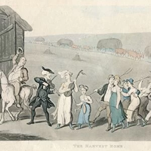 The Harvest Home, 1820. Artist: Thomas Rowlandson