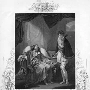 Henry IV reproving Prince Henry, (19th century). Artist: J Rogers