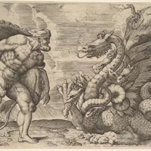 Hercules and the Hydra of Lerna. Creator: Marco Angolo del Moro