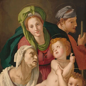 The Holy Family, c. 1527 / 1528. Creator: Agnolo Bronzino