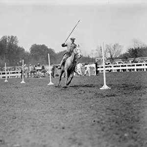 Horse Shows - Hugh Leagare, 1911. Creator: Harris & Ewing. Horse Shows - Hugh Leagare, 1911. Creator: Harris & Ewing