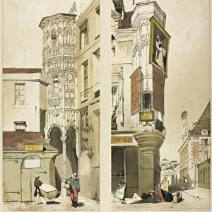 Hotel de la Tremouille, Paris, 1839. Creator: Thomas Shotter Boys