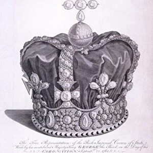 Imperial crown of state worn by King George III on his coronation, 1763
