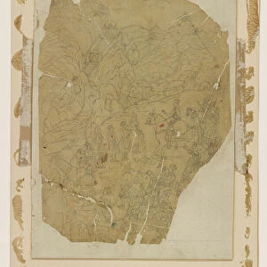 Indian manuscript; Mughal, 17th century. Creator: Unknown