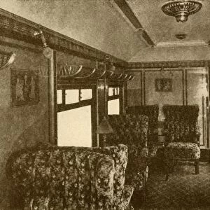 Interior of Pullman Car, Marjorie, Southern Railway, 1930. Creator: Unknown