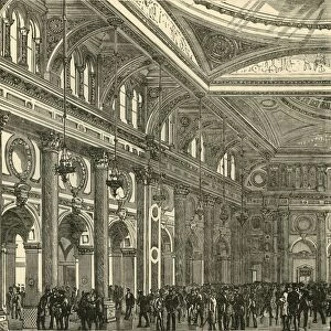 Interior of the Royal Exchange, 1898. Creator: Unknown
