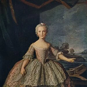 Isabella de Bourbon, Infanta of Parma, 1747 (c1927). Artist: Jean-Marc Nattier