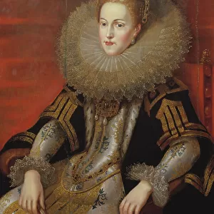 Isabella Klara Eugenia, 1566-1633, Princess of Spain, Archduchess of Austria. Creator: Anon