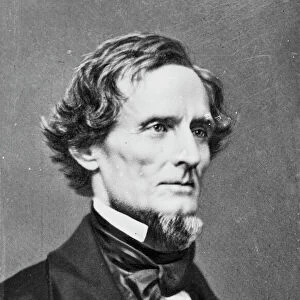 Jefferson Davis, between 1855 and 1865. Creator: Unknown