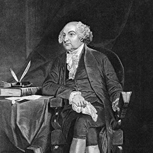 John Adams (1735-1826), second President of the USA (1797-1801)