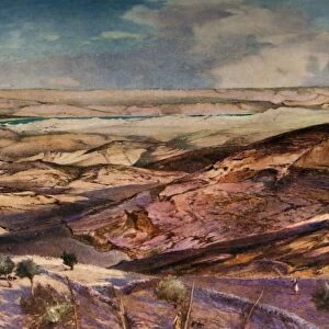 The Judean Desert and the Dead Sea from the Highest Point of the Mount of Olives, 1902