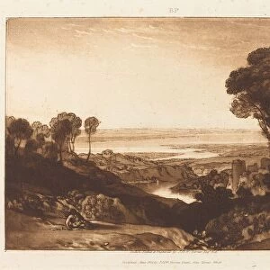 Junction of Severn and Wye, published 1811. Creator: JMW Turner