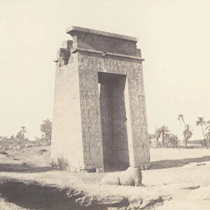 Karnak (Thebes), Grande Porte du Sud Vue du Point C, 1851-52, printed 1853-54