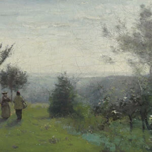 L aube printaniere. Artist: Corot, Jean-Baptiste Camille (1796-1875)