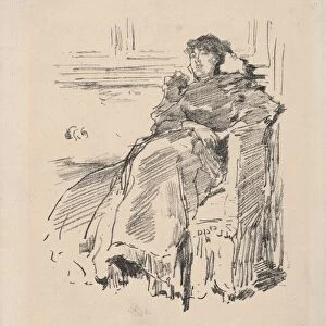 La Robe Rouge, 1894. Creator: James McNeill Whistler (American, 1834-1903)