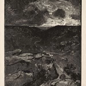 La vallee de Franchard. Creator: Auguste Louis Lepere (French, 1849-1918)