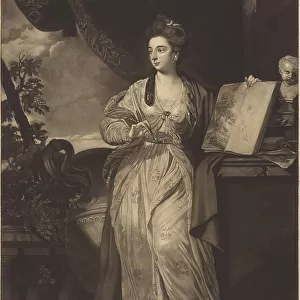 Lady Broughton, 1770. Creator: Thomas Watson