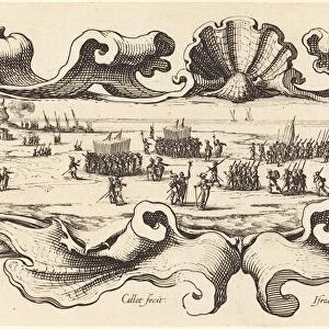 The Landing of the Troops, probably 1628 / 1631. Creator: Jacques Callot