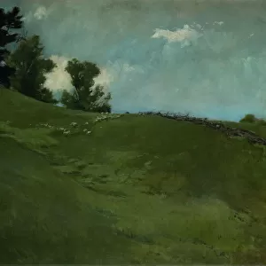 Landscape, Cornish, N. H. ca. 1890. Creator: John White Alexander