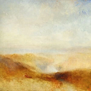 Landscape with a River and a Bay in the Background. Artist: Turner, Joseph Mallord William (1775-1851)