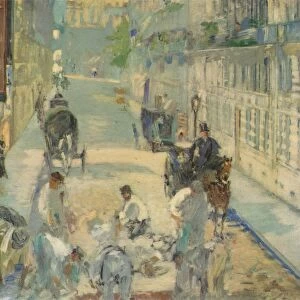Les Paveurs de la Rue de Berne, 1878. Artist: Edouard Manet