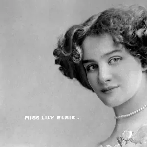 Lily Elsie (1886-1962), English actress, early 20th century. Artist: Johnston & Hoffman