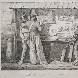 The Lithograph Dealer. Creator: Nicolas Toussaint Charlet (French, 1792-1845)