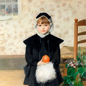 Little Girl with Orange, 1889