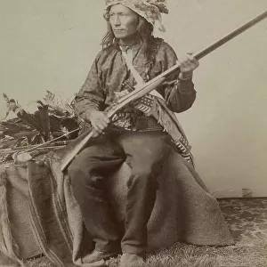 Little, the instigator of Indian Revolt at Pine Ridge, 1890, 1891. Creator: John C. H. Grabill