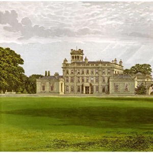 Locko Park, Derbyshire, home of the Drury-Lowe family, c1880