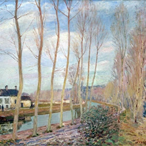 The Loing Canal, 1892. Artist: Alfred Sisley