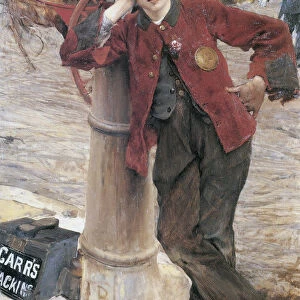 The London Bootblack, 1882. Artist: Jules Bastien-Lepage
