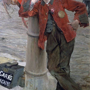 London Shoeshine Boy, 1882. Artist: Jules Bastien-Lepage