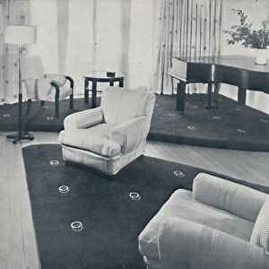 A lounge, designed and carried out by Ian Henderson & Co. London, 1935