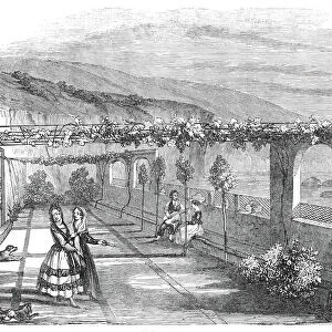 Madeirese villa, near Funchal, 1845. Creator: Unknown