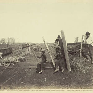 Manassas Junction, March 1862. Creators: Barnard & Gibson, George N. Barnard, James F