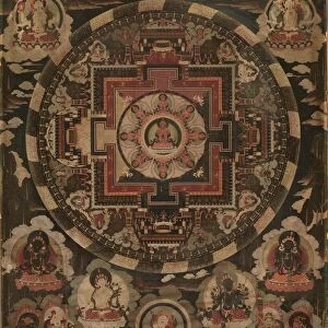 Mandala, early 18th Century. Creator: Unknown