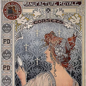 Manufacture Royale, 1897. Artist: Privat-Livemont, Henri (1861?1936)
