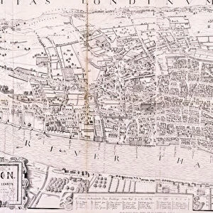 Map of London, c1560