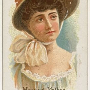 Margaret Mather, from Worlds Beauties, Series 1 (N26) for Allen & Ginter Cigarettes