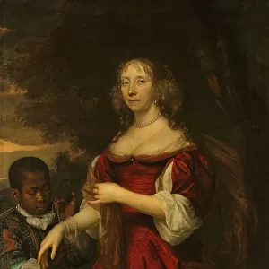 Margaretha van Raephorst (d 1690). Wife of Cornelis Tromp, 1668. Creator: Jan Mytens