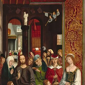 The Marriage at Cana, c. 1495/1497. Creator: Master of the Catholic Kings
