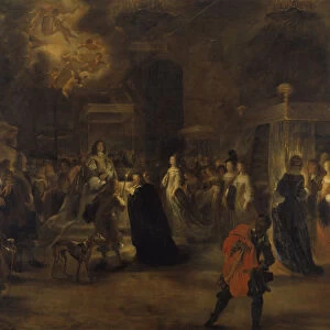 The Marriage of King Charles X Gustav of Sweden (1622-1660) on October 24, 1654, 1654